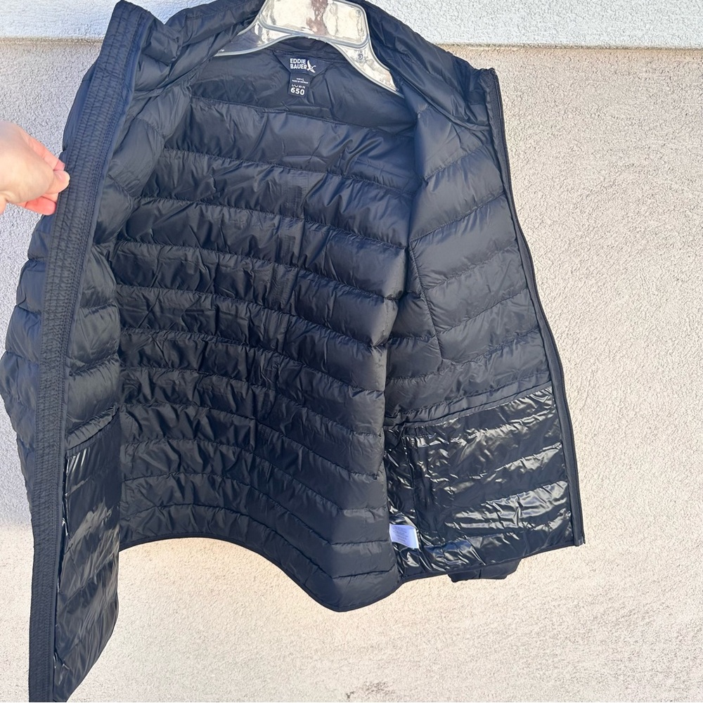 Mens Eddie Bauer Lightweight Down 650 Puffer Jacket Coat NWT - Picture 6 of 12